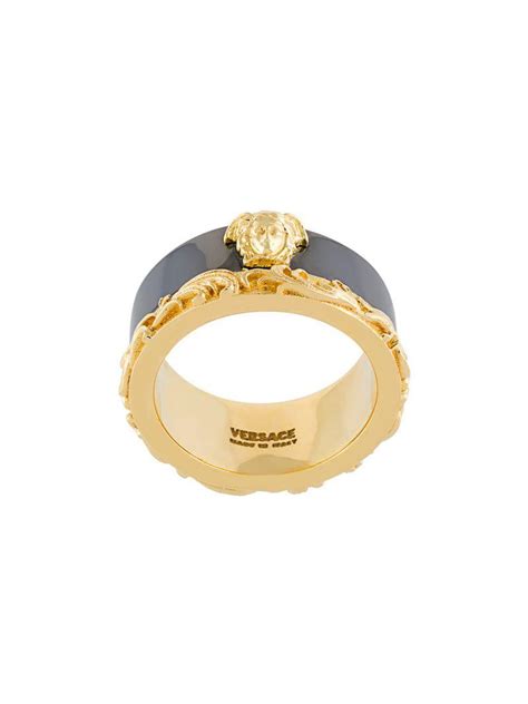 versace barocco border ring|Versace Barocco Border Ring .